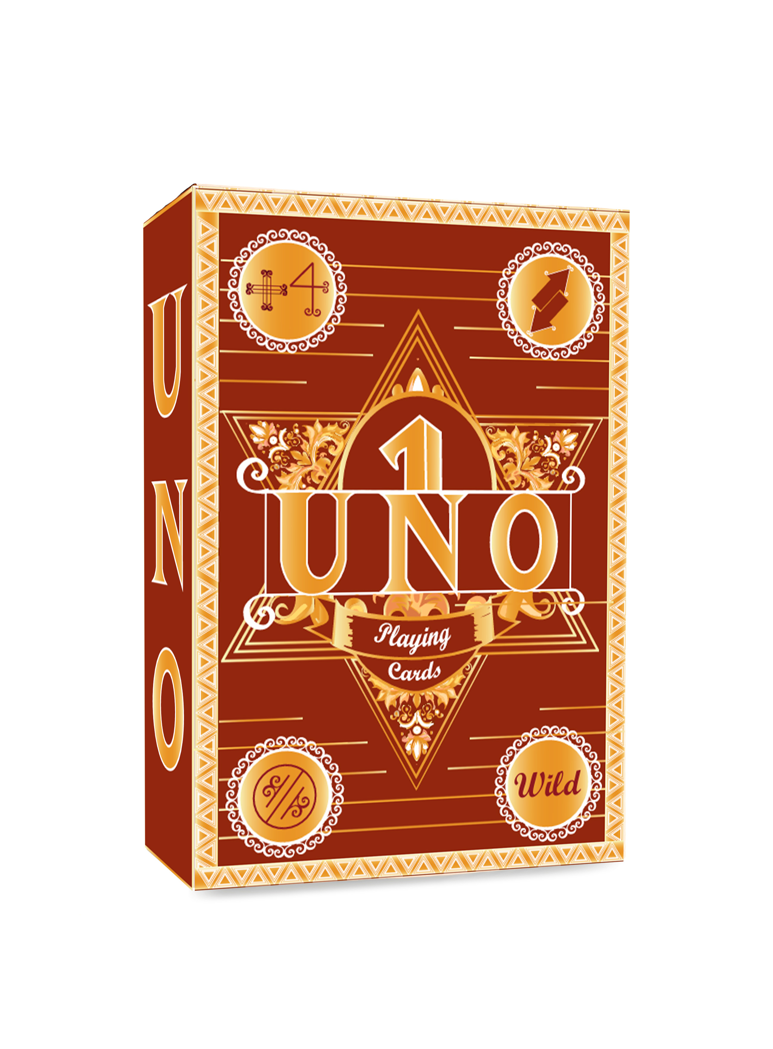 UNO Victorian Style Packaging Mockup